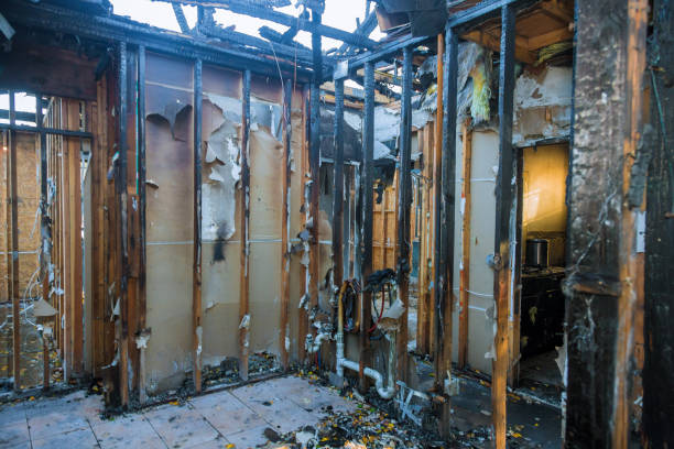 Professional Emergency Fire Cleanup technician working in South Cleveland, TN